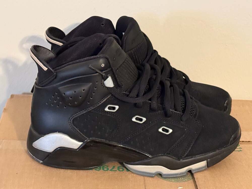 Air Jordan 6-17-23 GS Black Metallic Silver DM1159-001